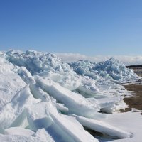 Льды на побережье :: Екатерина Генералова