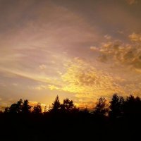 Небо на закате. :: Мила Бовкун
