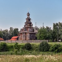 Суздаль. Вид на музей деревянного зодчества... :: АЛЕКСАНДР СУВОРОВ