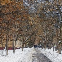 Московская улочка :: Алексей Виноградов