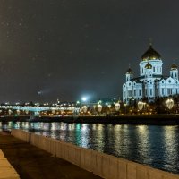 Ночная Москва. :: Владимир Безбородов