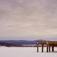 Снежный город, взгляд сквозь ретро объектив :: Владислав Левашов