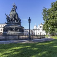 2017.08.15_0085-2 В.Новгород. Кремль. Памятник 1000-летия России 1920 :: Дед Егор 