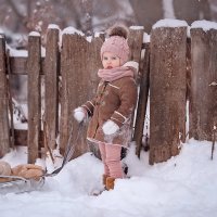 Зима для Симы :: Лина Фонарева