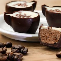 Шоколадный капучино в шоколадной чашечке :: Ирина Виниченко