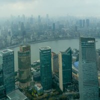 Вид на Шанхай с небоскрёба "Цзинь Мао" (Китай) :: Юрий Поляков