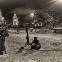 Ночь перед рождеством. :: Владимир Гришин