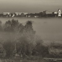 Туман.Храмы. :: Владимир Гришин