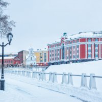 Часовня Николая Чудотворца и отель :: Юлия Батурина
