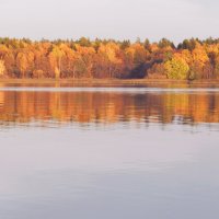 А за озером золотая осень :: Анатолий Кувшинов