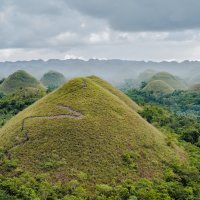 Шоколадные холмы, остров Бохол, Филиппины. :: Edward J.Berelet