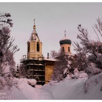зимой на погосте :: Сергей Кочнев