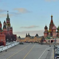 Москва. Вид на Красную площадь :: Olcen Len