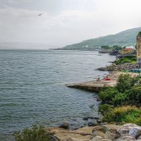Галилейское (Тиверианское) море или озеро Кинерет :: Александр Корчемный