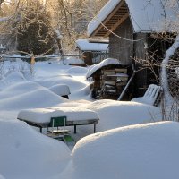 Заснеженная дача :: Елена Смирнова