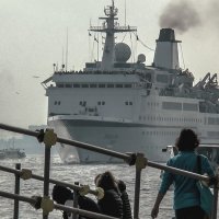 Venezia. Nave da crociera oceanica al Canale di San Marco. :: Игорь Олегович Кравченко