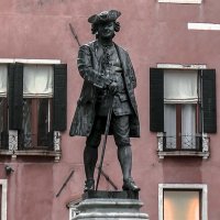 Venezia. Carlo Goldoni in Campo San Bartolomeo. :: Игорь Олегович Кравченко