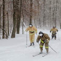 Пожарные празднуют 23 февраля. :: Ирек Галиуллин