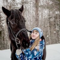 "Любовь и лошади" :: Ирина Кузина