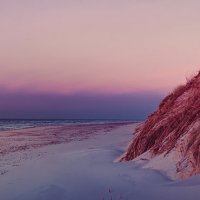 Na plaży po zachodzie słońca :: Janusz Wrzesień