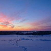 Рассвет. Март. Пермский край :: Алексей Сметкин