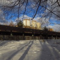 Март в городе и в парке :: Андрей Лукьянов