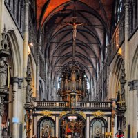 Церковь Богоматери в Брюгге (12-13 век). :: Надежда Лаптева