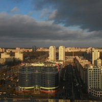Минск на закате :: Надежда Буранова 