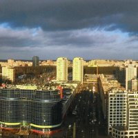 Панорама Минск на закате :: Надежда Буранова 