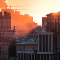 Закат в Минске :: Артём 