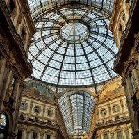 Милан Галерея Galleria Vittorio Emanuele II :: wea *