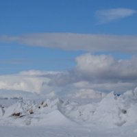 глыбы снега и льдин :: Anna-Sabina Anna-Sabina