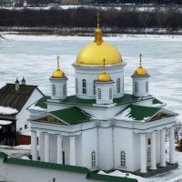 Благовещенский монастырь в Нижнем Новгороде :: Лидия Бусурина