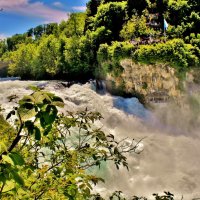 Рейнский водопад (Rheinfall) - восхитительная достопримечательность Швейцарии :: backareva.irina Бакарева