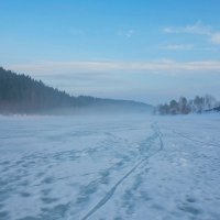 Туманное утро на реке :: Алексей Сметкин