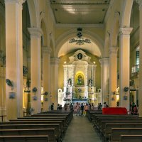 Интерьер церкви святого Доминика в Макао. :: Edward J.Berelet
