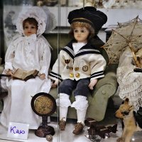 Английские литые, восковые куклы начала XIX века. :: Татьяна Помогалова