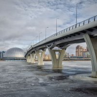 Яхтенный мост в Петербурге. :: Григорий Евдокимов