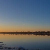 Панорама "Утро на реке" :: Сергей Никитин