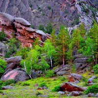 В скалах Баяна. :: Штрек Надежда 