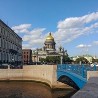 Синий мост. Санкт-Петербург. :: Олег Кузовлев