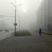туманное утро или по пути на работу :: Александр Прокудин