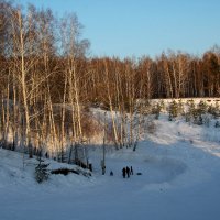 Новосибирск. Горнолыжный комплекс Иня. :: Олег Афанасьевич Сергеев