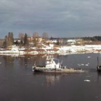 панорама реки Сухона, апрель 2019 :: Р о м a н