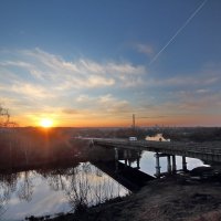 Лихушинский мост. :: Сергей Пиголкин