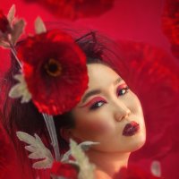 Красный цветок :: Анастасия 