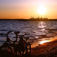 вечерний велотур на Выборгский пляж :: Александр 