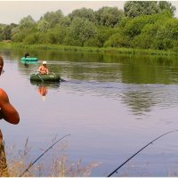 Рыбаки :: Геннадий Худолеев Худолеев