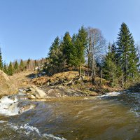 Апрель в Карпатах. :: Юрий Гординский