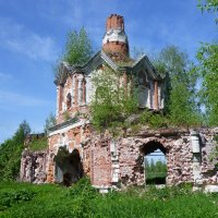 Церковь Иконы Божией Матери Тихвинская в Глухово :: Наталья Гусева